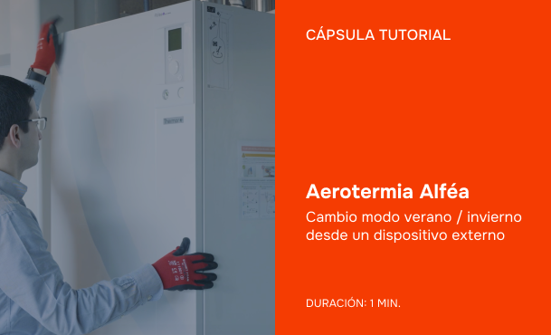Alféa cambio modo verano / invierno desde un dispositivo externo
